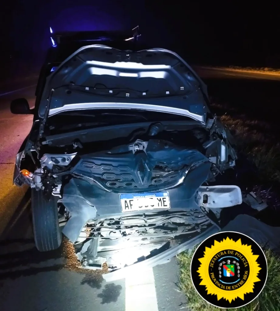 Accidentes y Control Vial: Un Martes Agitado en la Ruta Nacional N°12 y Brazo Largo
