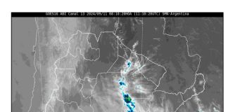 Alerta por tormentas fuertes con lluvias intensas y ocasional caída de granizo