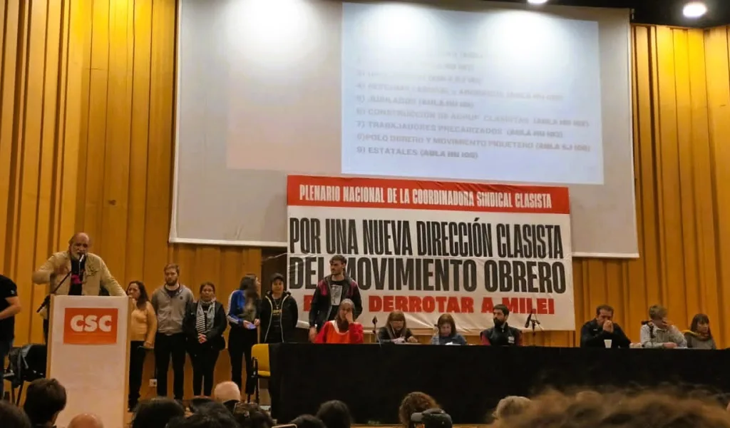 “Luchar por una nueva dirección clasista para derrotar a Milei con la huelga general”