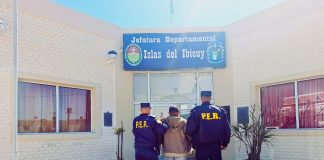 RN12: Detuvieron al hombre que iba caminando sobre la ruta y provocara la maniobra evasiva del camión y volcara la Amarok donde perdieran la vida dos personas