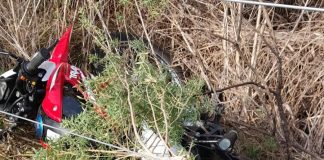 Accidente de tránsito: Tres hombres involucrados y un menor herido