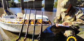Las Brigadas de Prevención de Delitos Rurales de Entre Ríos continúan incautando armas y municiones