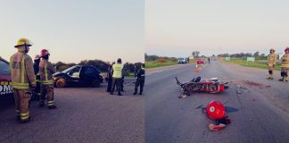 Grave accidente en la Ruta 12 deja dos heridos