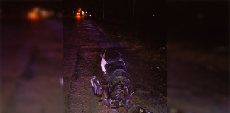 (video) Siniestro vial en RN4: Un joven de Concepción del Uruguay gravemente herido tras chocar con una columna de alumbrado