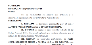 La Cámara en lo Contencioso Administrativo N° 1 confirmó la cesantía de un policía retirado que en convocatorias públicas había cuestionado a sus superiores