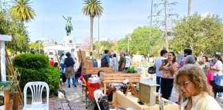 Exitosa exposición de los talleres educativos en Plaza San Martín