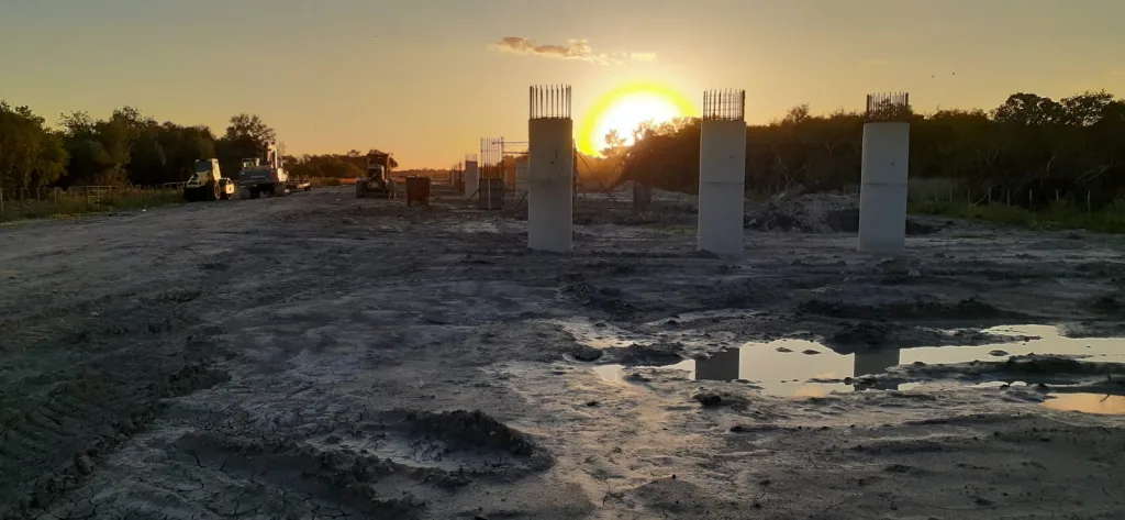 Se reactiva la construcción del puente «El Cinto»