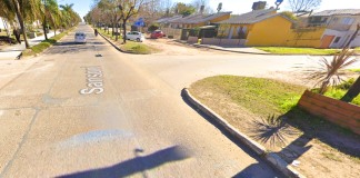 Motociclista sufrió lesiones graves tras caer a la cinta asfáltica por el mal estado de la calle
