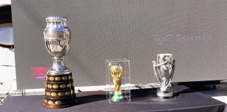 Centenares de vecinos ya tienen su foto con los trofeos de la Selección