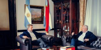 Frigerio y Lauritto hablaron de obras en Concepción del Uruguay