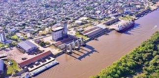 Siguen creciendo las cifras de cargas movilizadas desde el puerto de Concepción del Uruguay