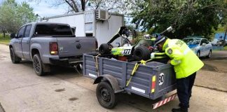 Concepción del Uruguay: Secuestraron un karting en el Puesto Bella Vista esta mañana