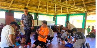 El Club Parque Sur dio inicio a la reválida anual a los guardavidas de la provincia