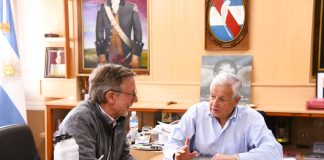 Lauritto y Bahillo abordaron el desarrollo del departamento Uruguay