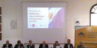 Se abordó la reforma constitucional de 1994 en la Universidad de Concepción del Uruguay