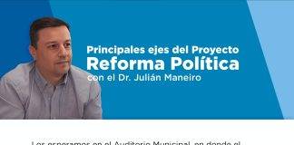 Municipio y Provincia presentarán el Proyecto de Reforma Política