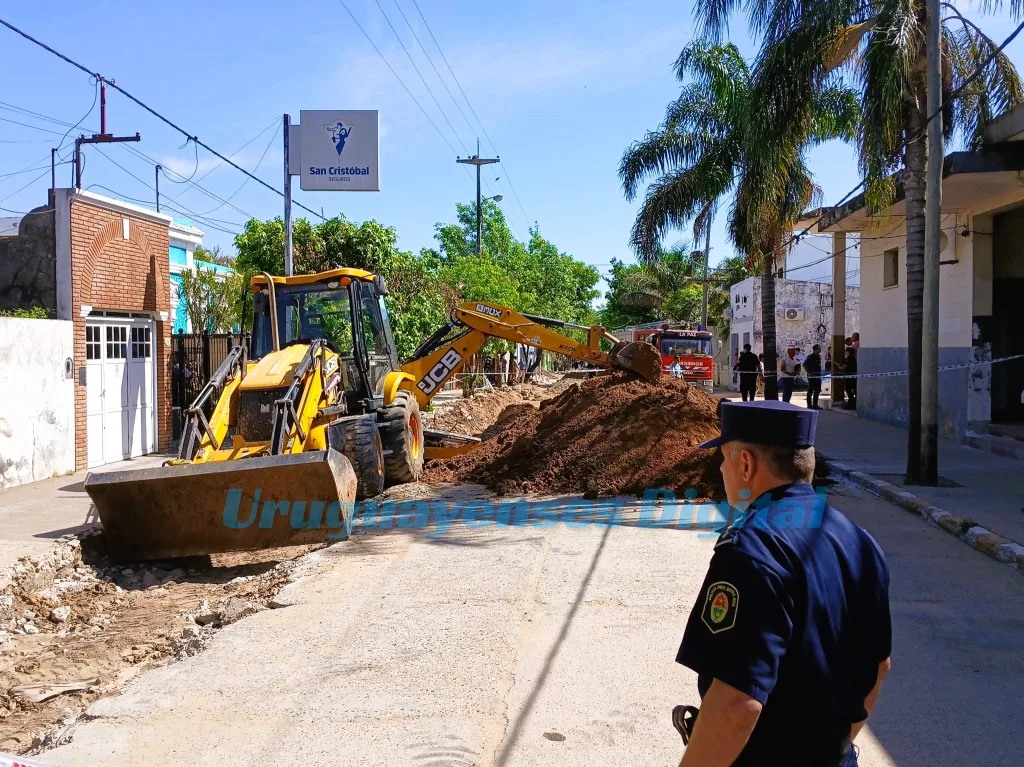 Accidente Fatal en una obra Municipal: Un obrero perdió la vida en un derrumbe