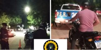 Personal policial lesionado por un vehículo durante operativo de control en Chajarí