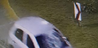 Policía fue atropellado mientras circulaba en su bicicleta y buscan al conductor que se dio a la fuga