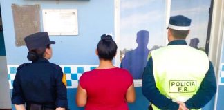 Detención de una mujer con pedido de captura en control caminero