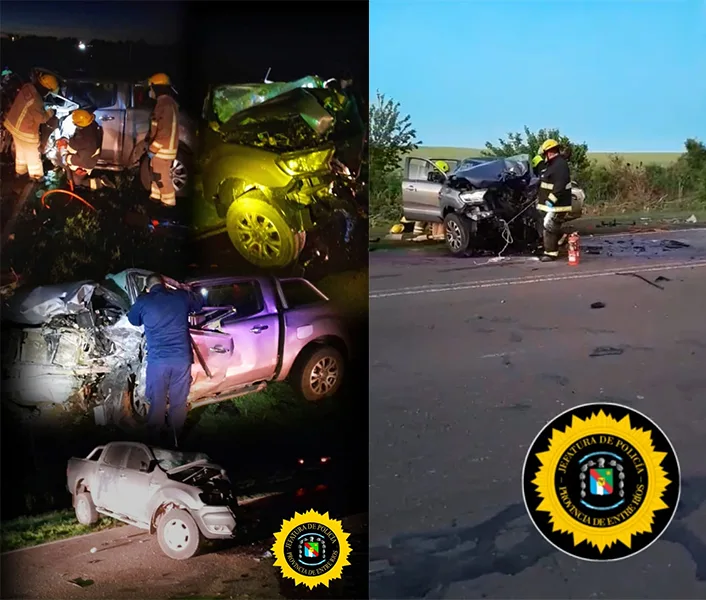 Grave accidente en colisión frontal en Ruta 11 deja varios heridos ...