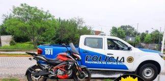 Robo y Recuperación de una Motocicleta: hay menores involucrados