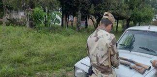 La Brigada de Villaguay y Feliciano secuestran armas por tenencia ilegal