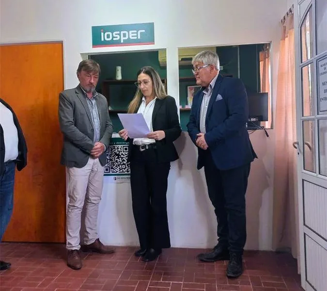 Colonia Elía Inaugura una Oficina del IOSPER