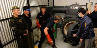 La Policía de Entre Ríos pone en funcionamiento un horno pirolítico para la destrucción de estupefacientes en La Paz