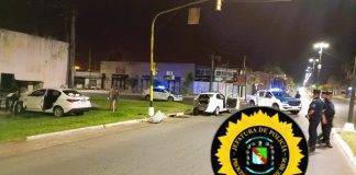 Dos vehículos colisionan hay dos personas heridas