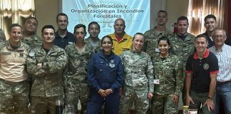 Bomberos entrerrianos continúan capacitándose en el Plan de Manejo del Fuego