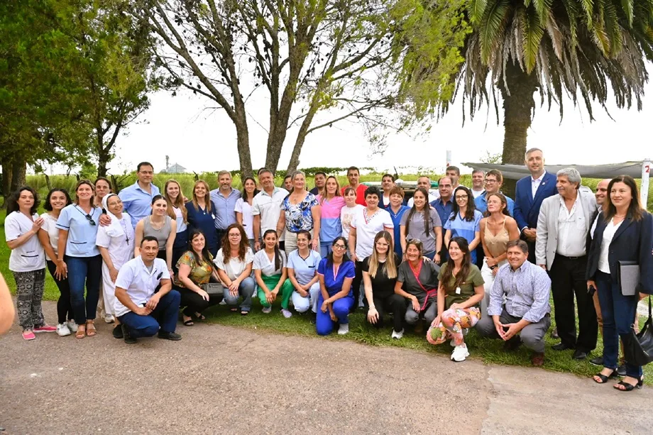 Frigerio visitó el hospital de Basavilbaso y destacó las inversiones realizadas por la provincia