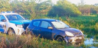 Operativo Policial en Concepción del Uruguay: secuestran vehículo robado en Colón tras una persecución