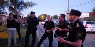 Jefe y Subjefe de la Departamental Uruguay se reunieron con vecinos de Basavilbaso