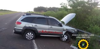 Accidente sin lesionados en la Autovía G. Artigas: despiste de un vehículo