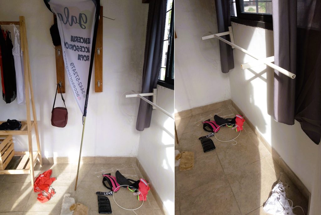 Robo en local de ropa y accesorios en Barrio Sarmiento