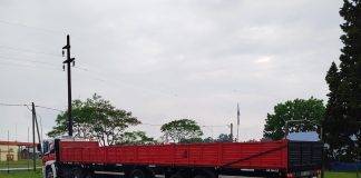 Secuestran camión y semirremolque en relación a los 13 allanamientos en Federación