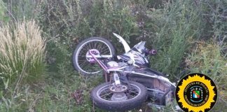 Recuperan motocicleta robada