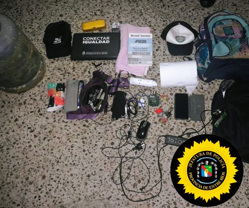 La Policía detuvo a un hombre en el Barrio 2 de Abril con elementos robados