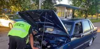 Puesto Caminero Bella Vista: Secuestraron un auto con irregularidades
