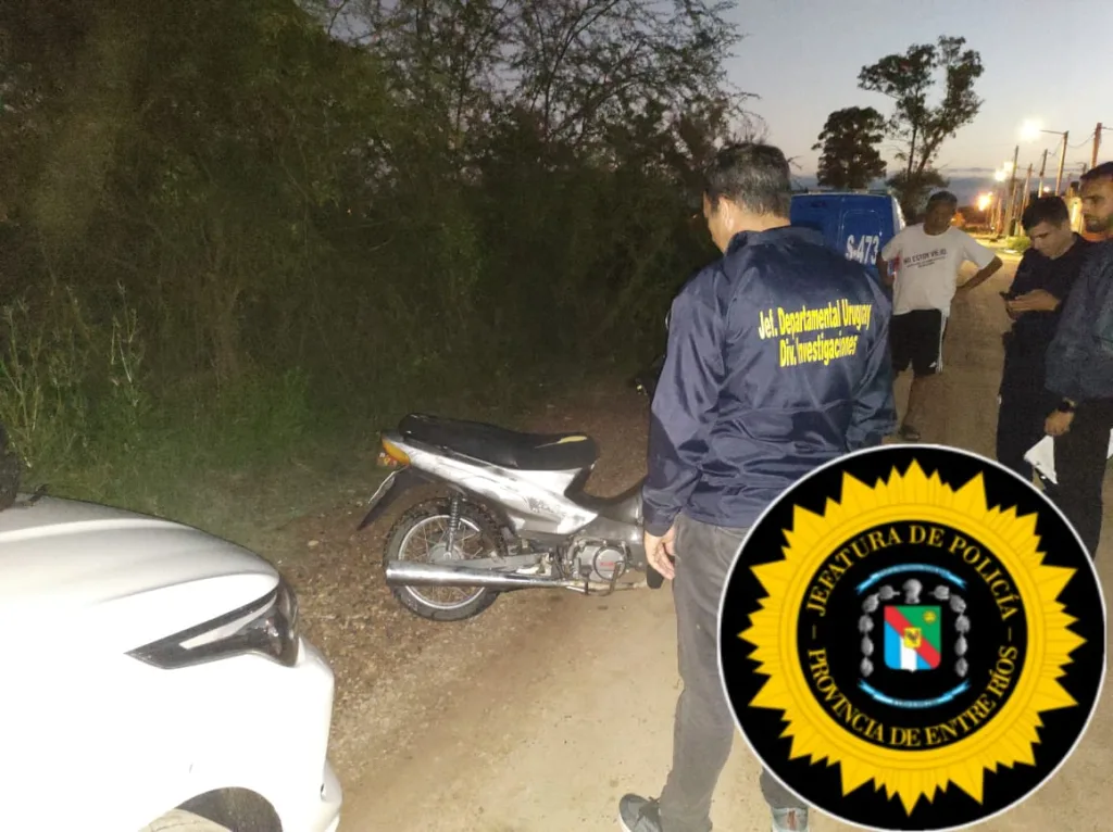 Secuestran una Moto con Pedido de Secuestro