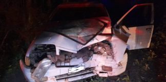 Dpto Uruguay: Conductor de 70 años herido tras colisionar su vehículo con una maquinaria agrícola