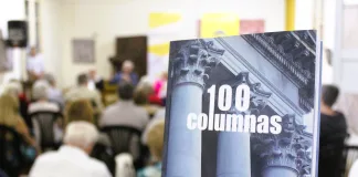 José Antonio Artusi presentó la obra «100 Columnas»