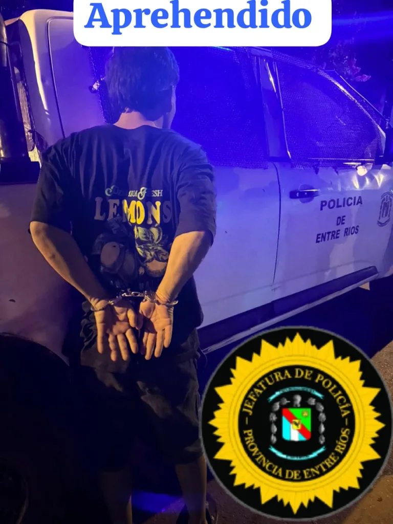 Detienen a un hombre tras prender fuego un auto