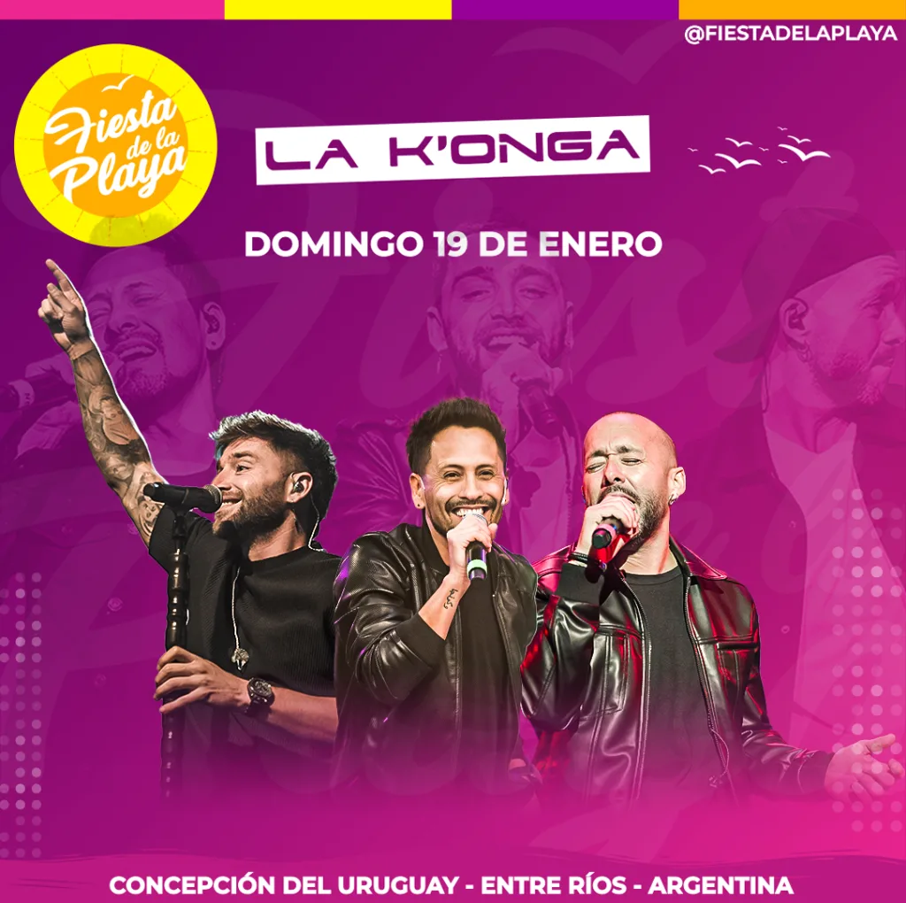 Fiesta Nacional de la Playa: se abrió la segunda etapa de venta de entradas para disfrutar de Ke Personajes, Abel Pintos, La Konga y más