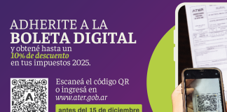 ATER promueve el uso de la boleta digital