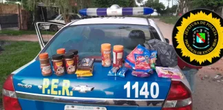 Un Hombre de 20 Años Fue Detenido con Artículos Robados en un Almacén