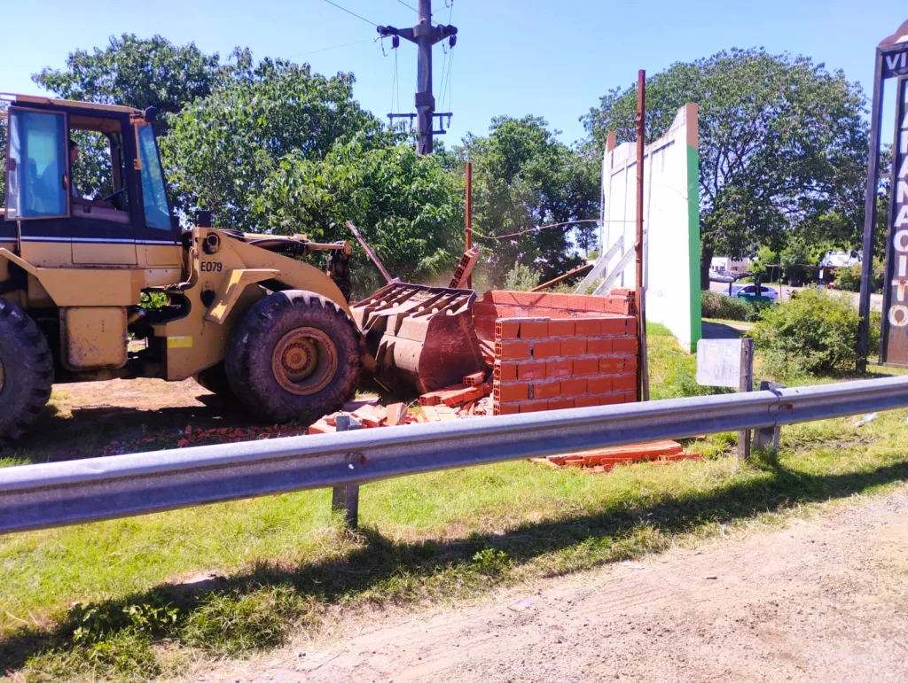 Un juez de Gualeguaychú ordenó la demolición de una construcción ilegal en Ruta 12