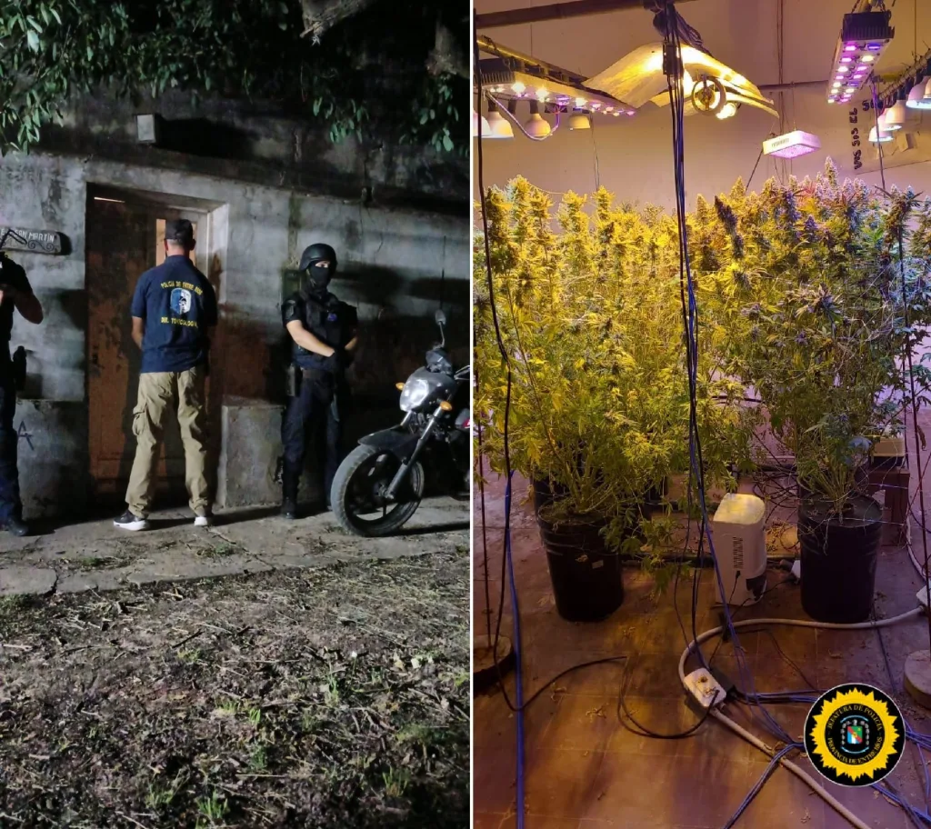 Allanamiento por Narcomenudeo en Rosario del Tala: Un detenido