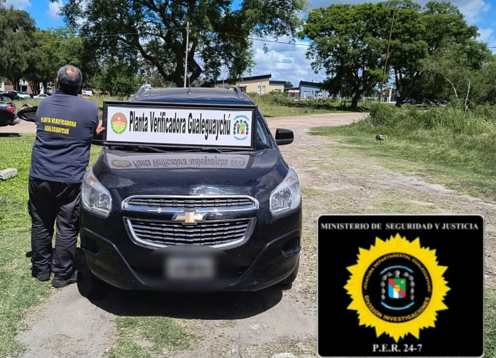 Secuestran un vehículo con pedido de secuestro durante la verificación vehicular